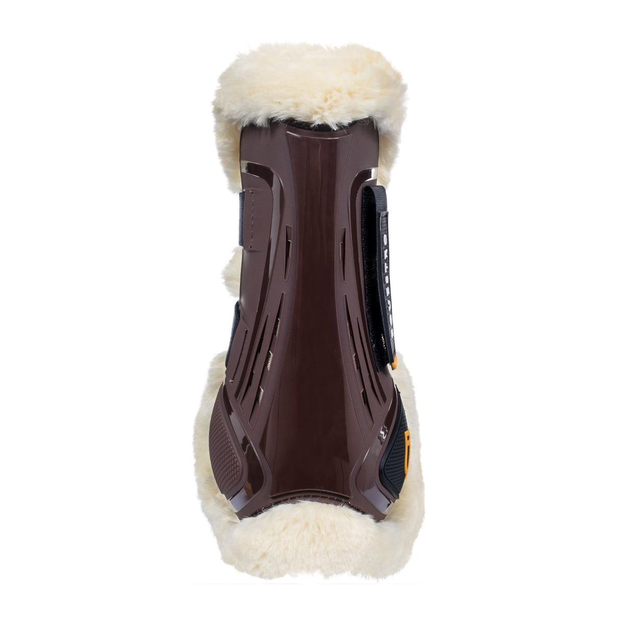 Equestro Tendon Boots Tpu And Synthetic Sheepskin #colour_brown