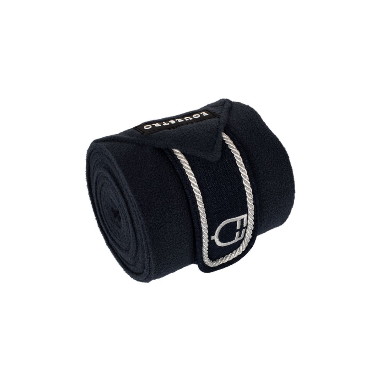 Equestro Fleece Pony Bandages With Embroidered Logo