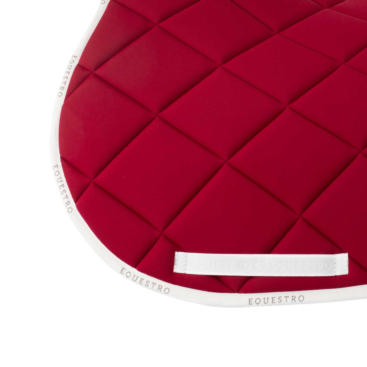 Jumping saddle pad breathable technical fabric