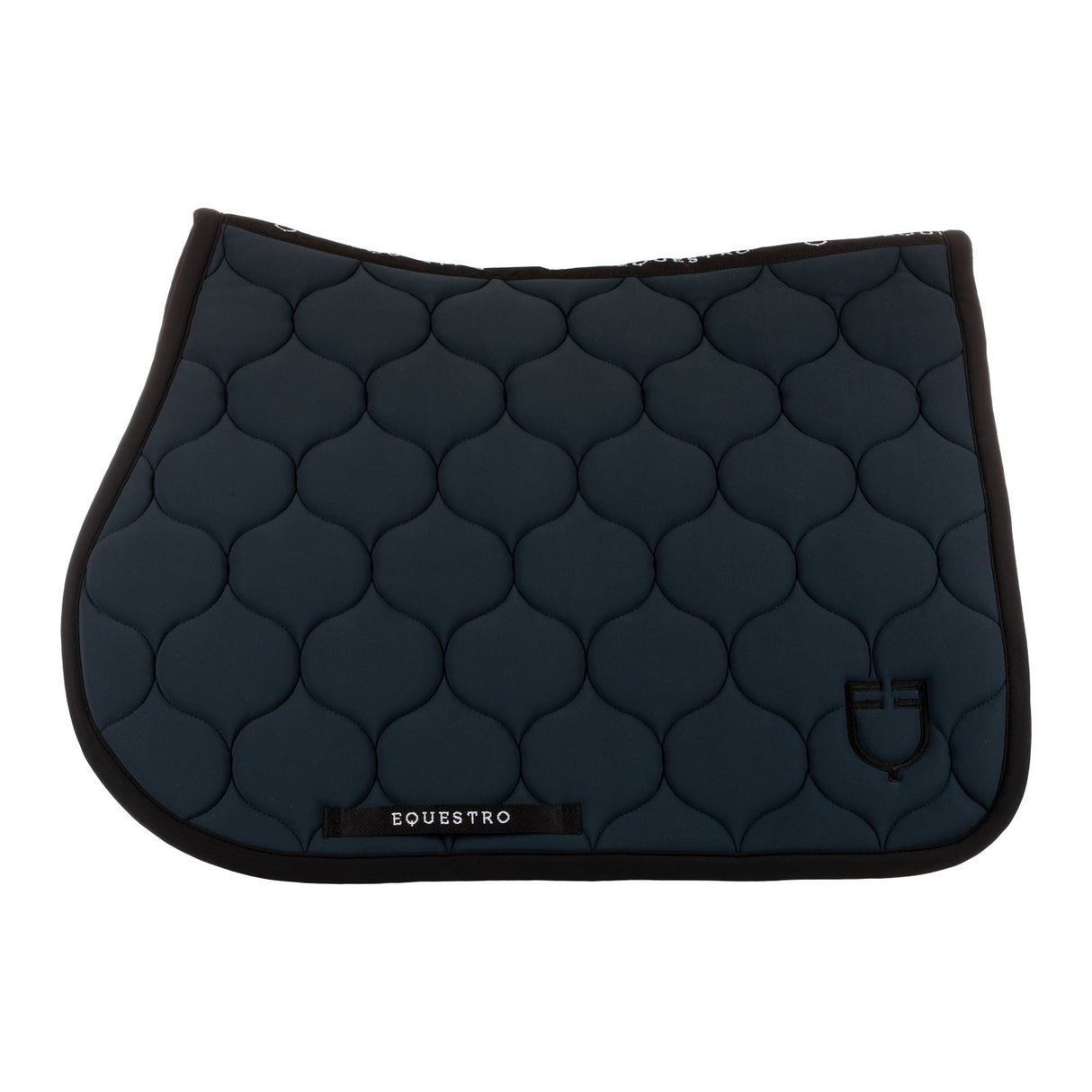Equestro Jumping Saddle Pad With Onion Quilting