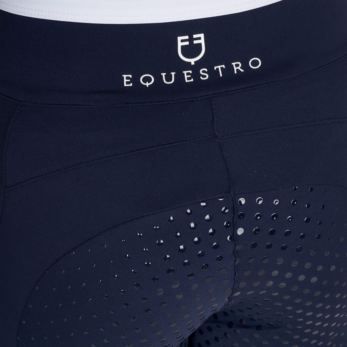 Equestro Girls' Leggings With Perforated Decorations