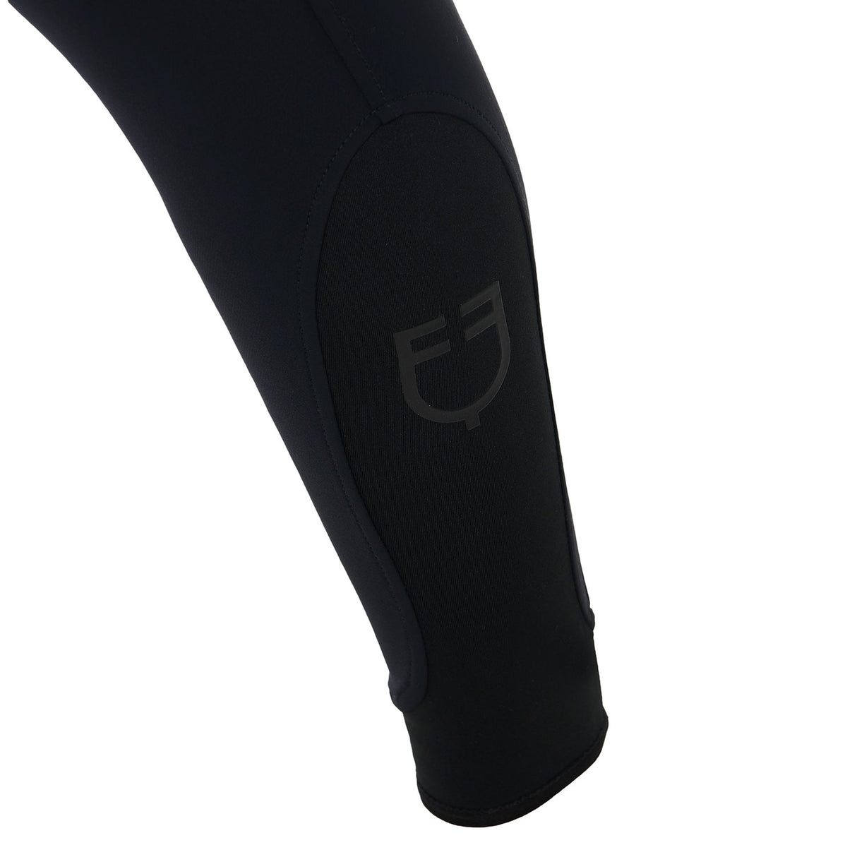Equestro Scuderia Equestro Men's Knee Grip Breeches #colour_black