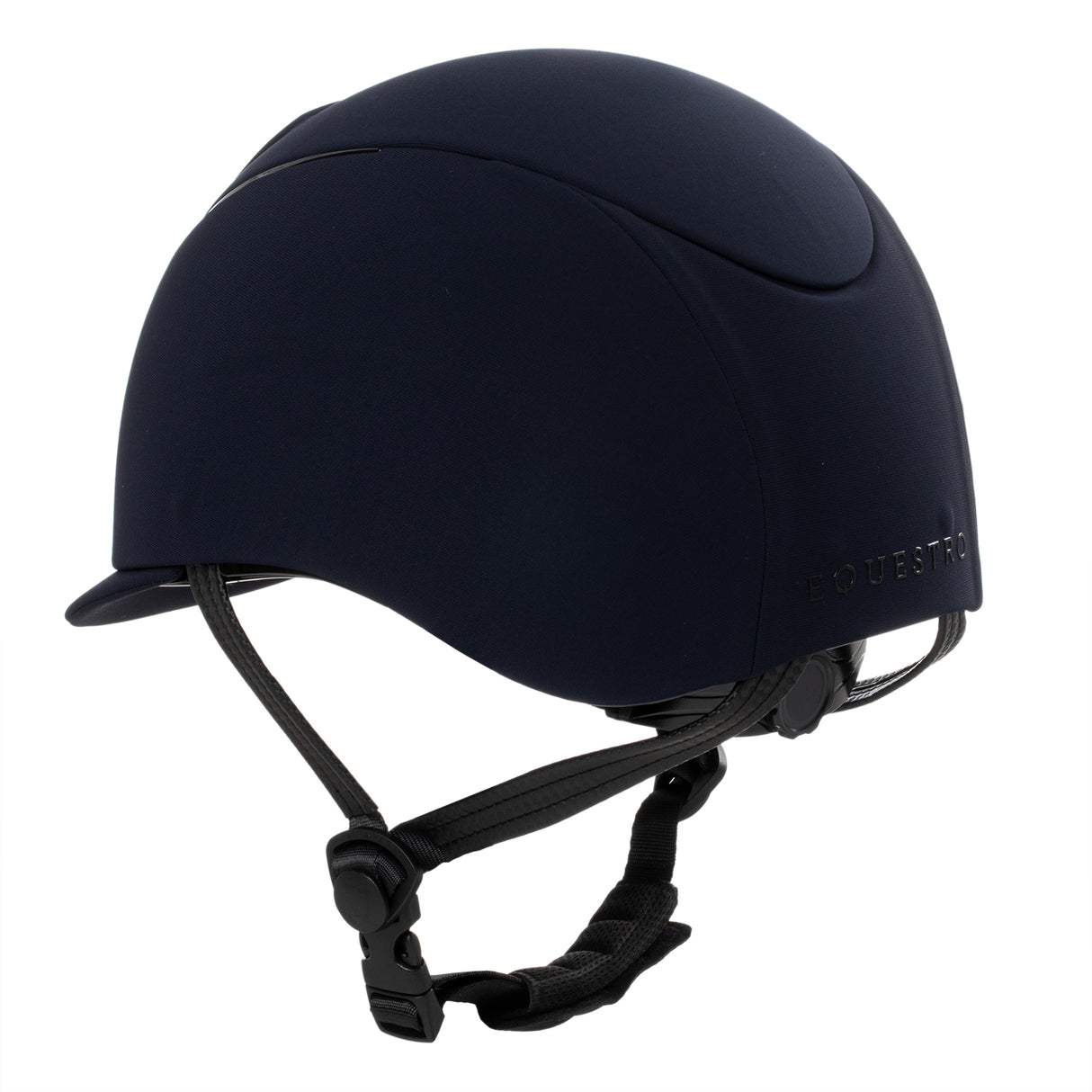 Equestro Unisex Helmet With Embossed Logo Homologation En 1384-2023 #colour_blue