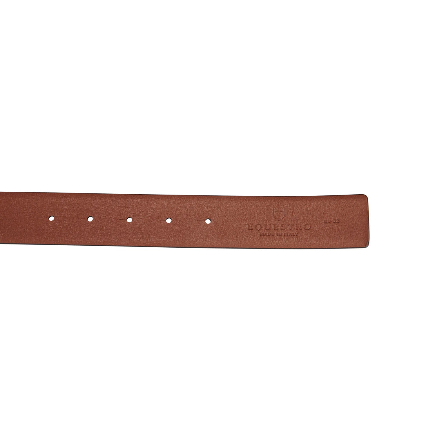 Equestro Double Face Smooth Leather Belt #colour_black-brown-gold