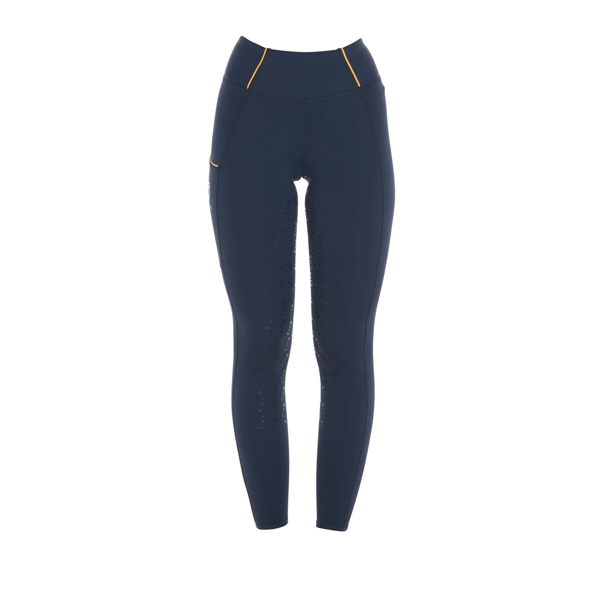 Equestro Women's Slim Light Light Leggings #colour_blue
