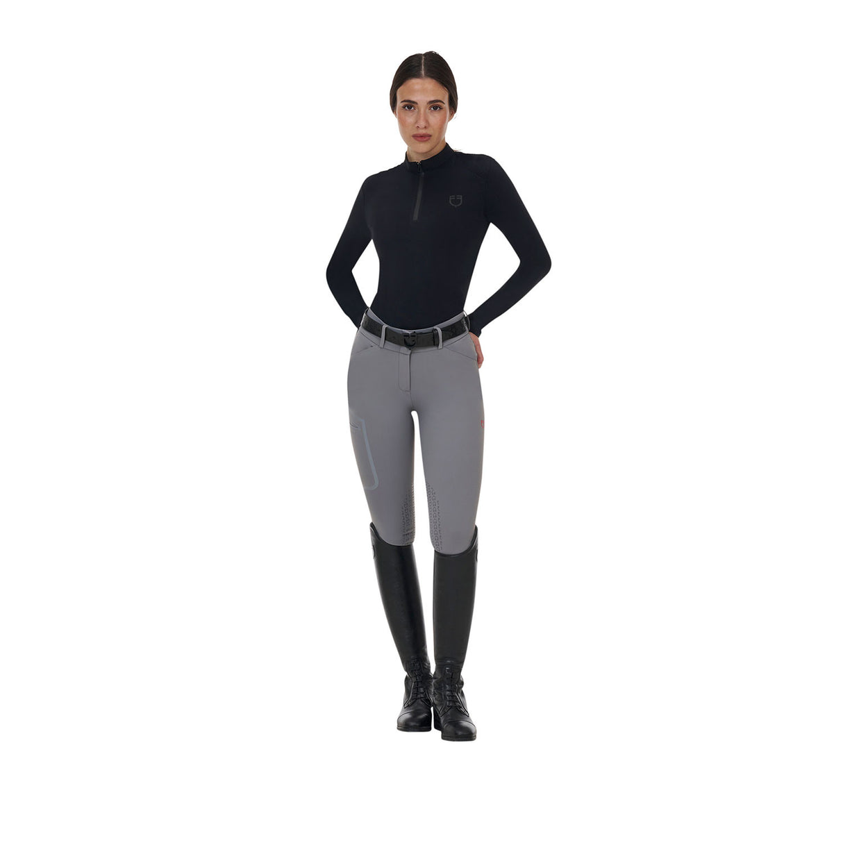WOMEN'S RIDERTECHNOLOGY KNEE GRIP HIGH WAIST BREECHES