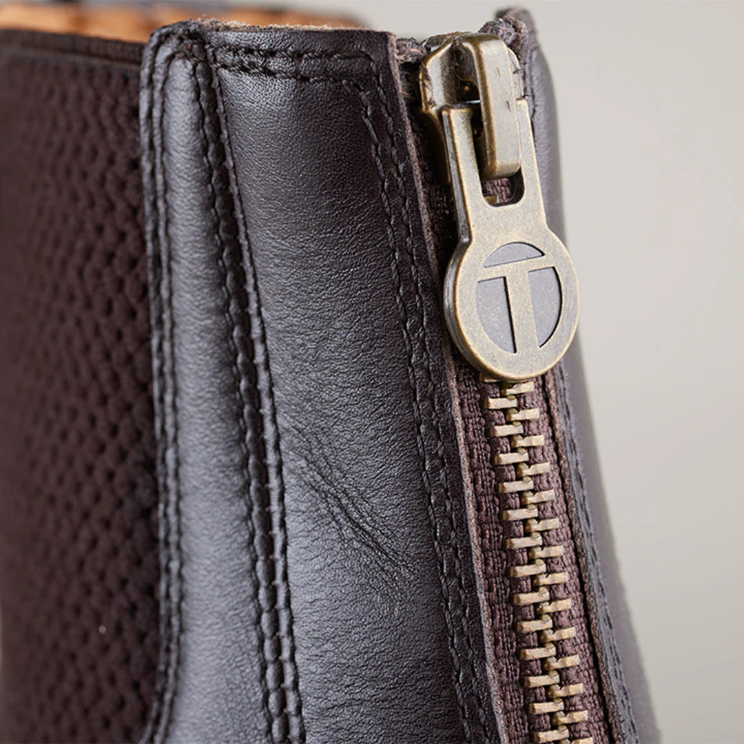 Toggi Harewood Childrens Jodhpur Boot #colour_dark-brown