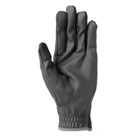 Hy Sport Active Young Rider Riding Gloves #colour_black-pencil-point-grey