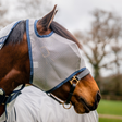 Horseware Ireland Mio Flymask No Ears #colour_lunar-rock-navy