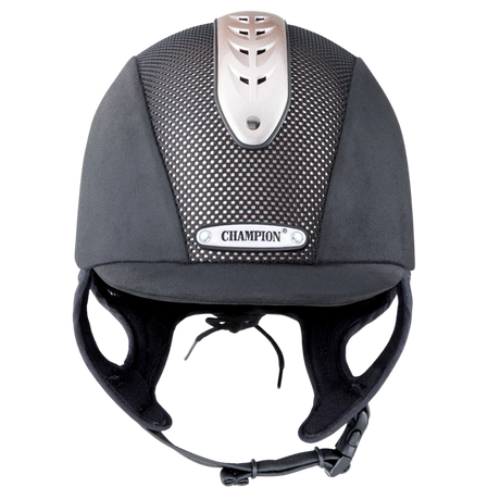 Champion Revolve X-Air Nova Peaked Helmet #colour_black-rose-gold