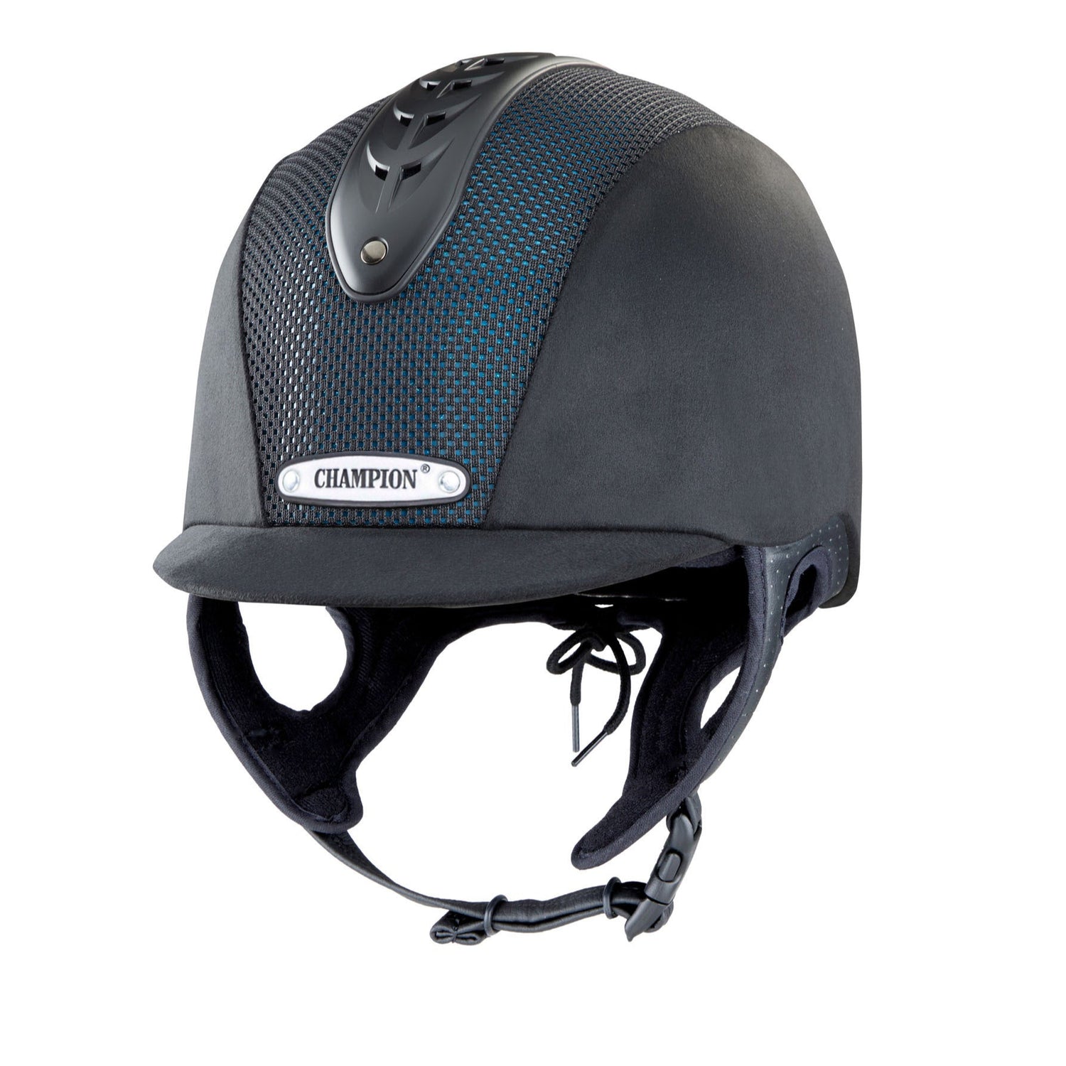 Champion Revolve MIPS Junior X-Air Nova Peaked Helmet #colour_black-teal