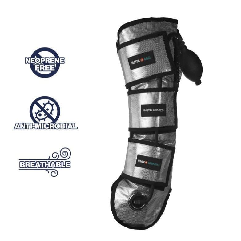 Majyk Equipe Cool Compression Gel Ice Boots #colour_silver