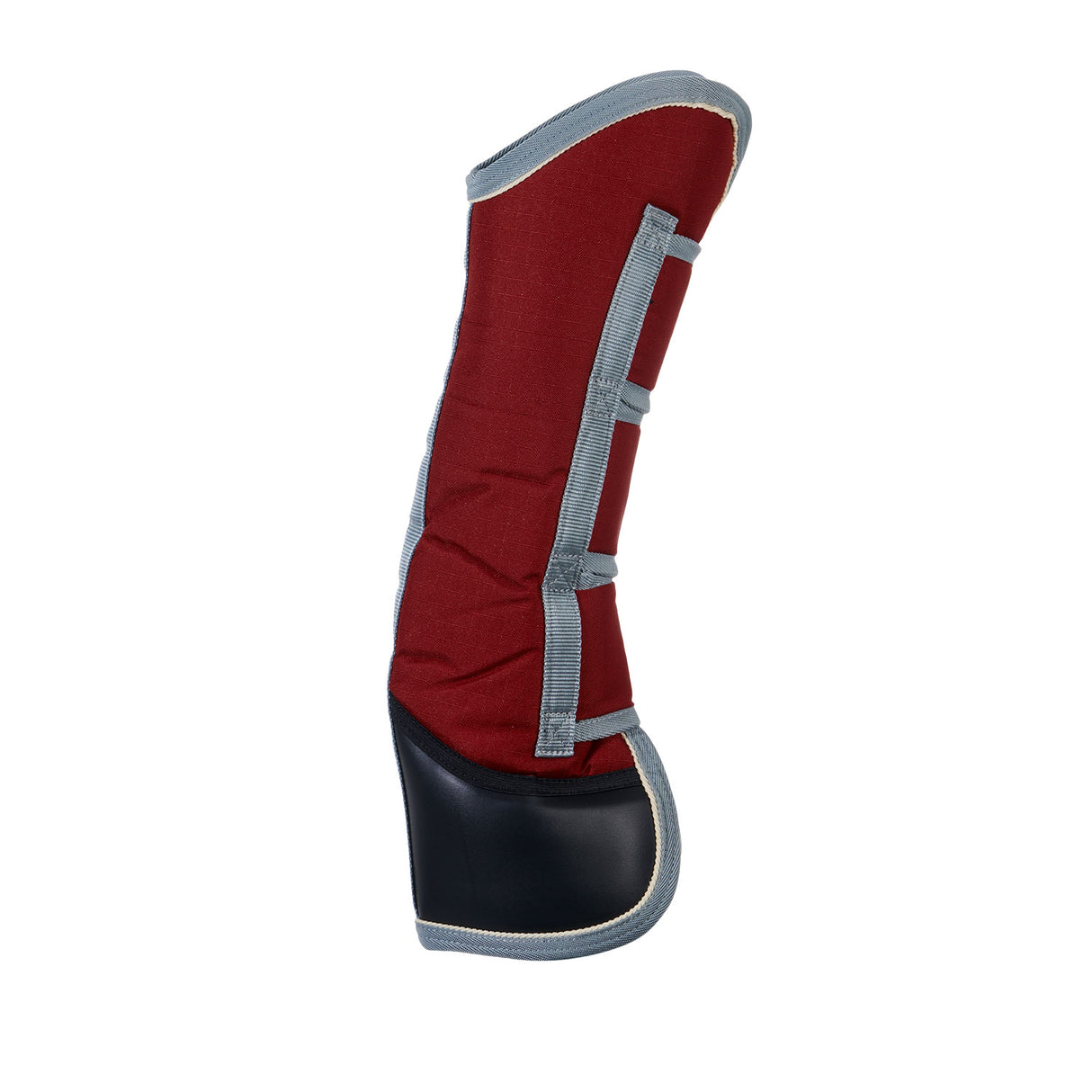 Equestro Travelling Boots Set And Tail Guard #colour_burgundy