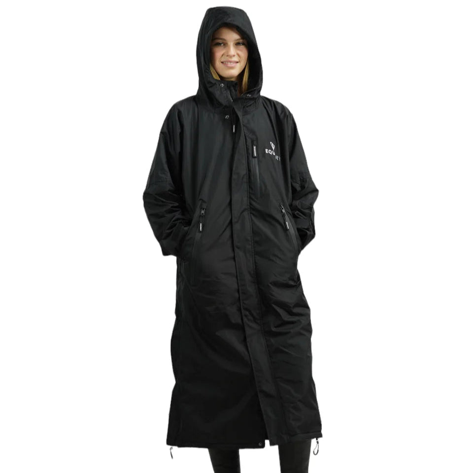 EQUIDRY Women's Thin Fleece Evolution #colour_black-black