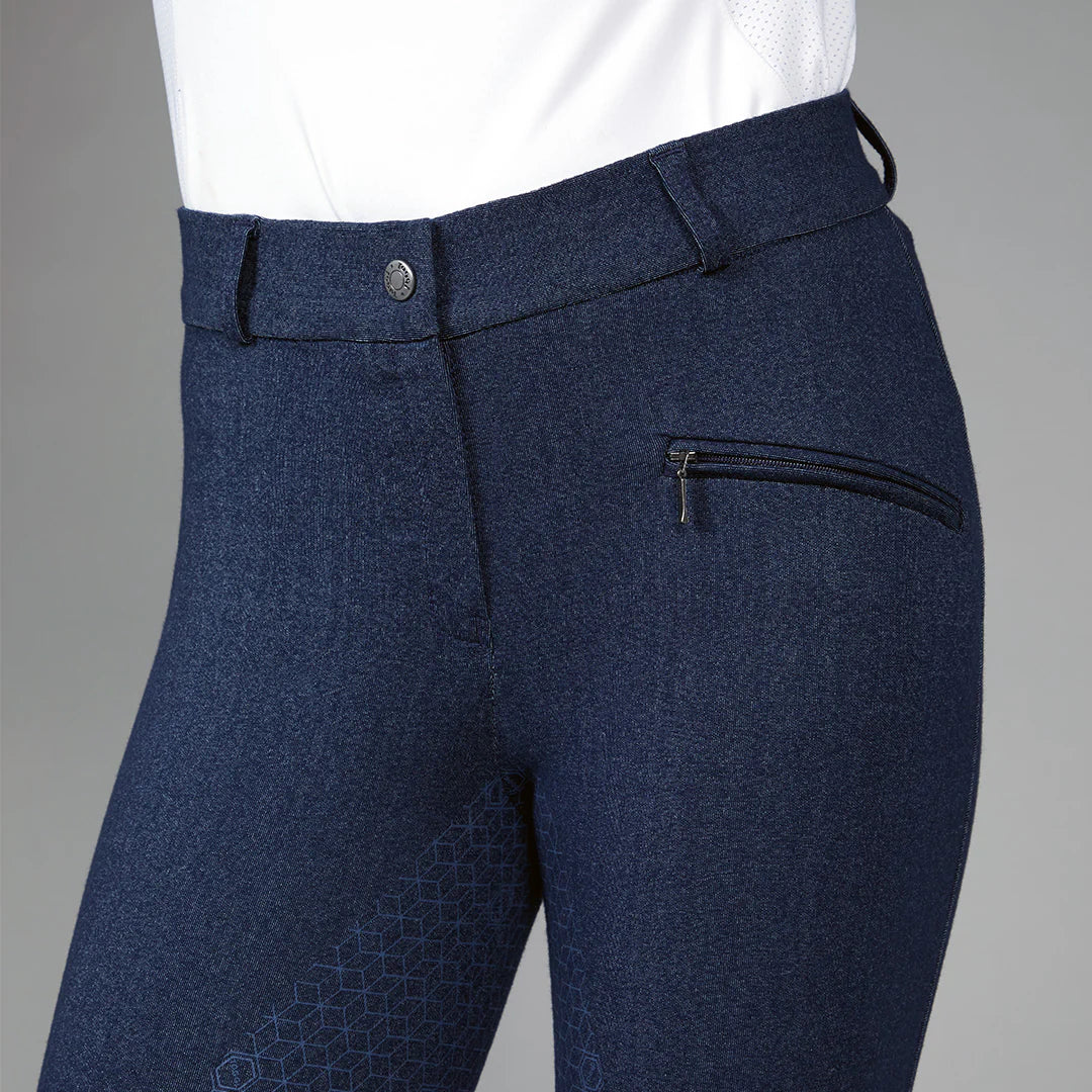 Toggi Stable Master Denim Full Seat Breeches #colour_denim