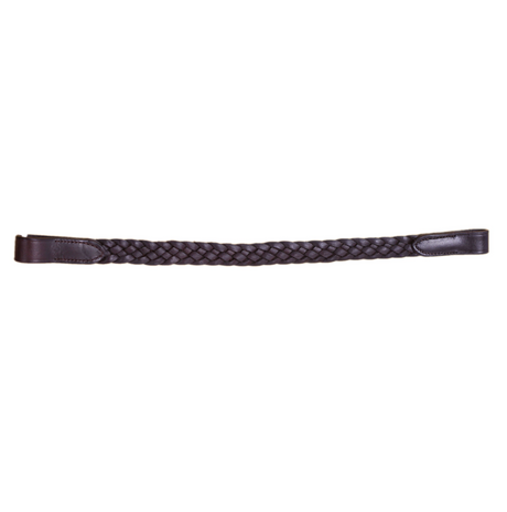 Mackey Plaited Browband #colour_brown