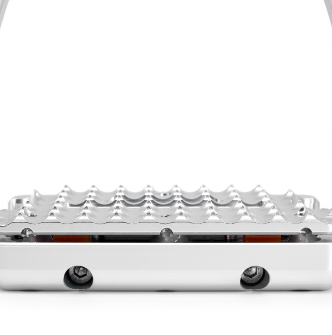 Tech Stirrups Capri Plus Adult Classic Stirrups #colour_silver