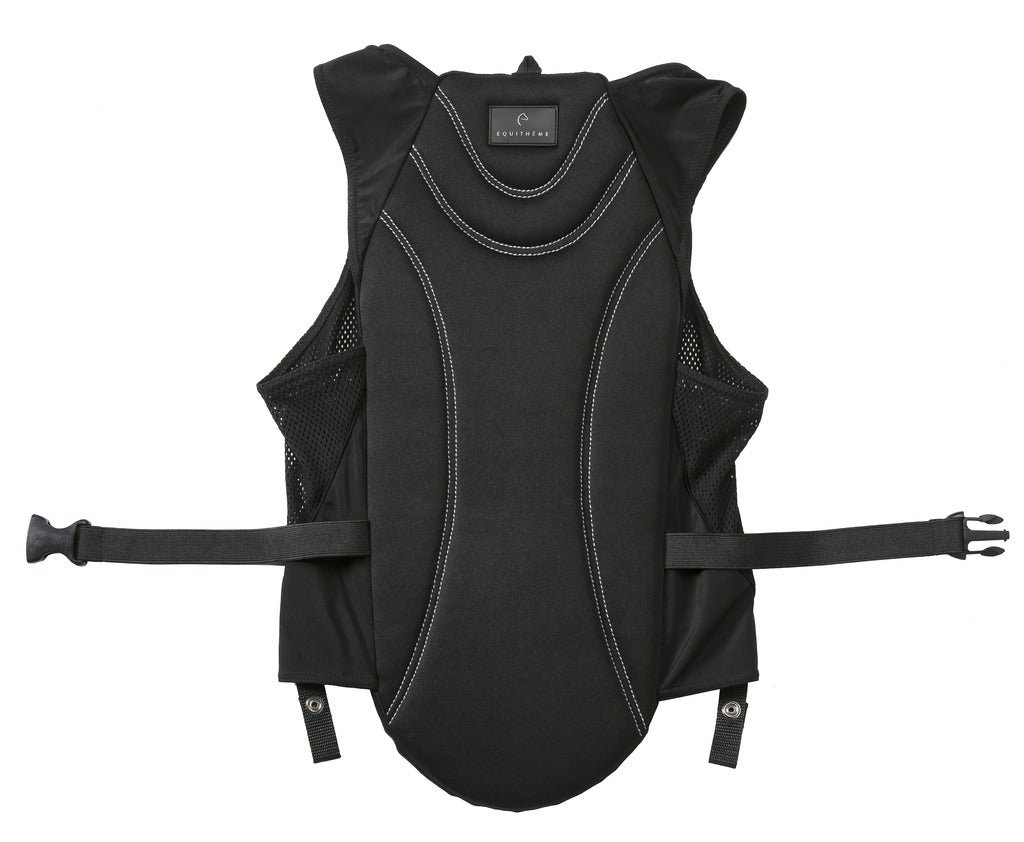 Equitheme Mesh Back Protector #colour_black