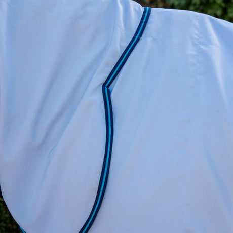 Horseware Ireland Amigo Ripstop Hoody #colour_azure-blue-navy-electric-blue