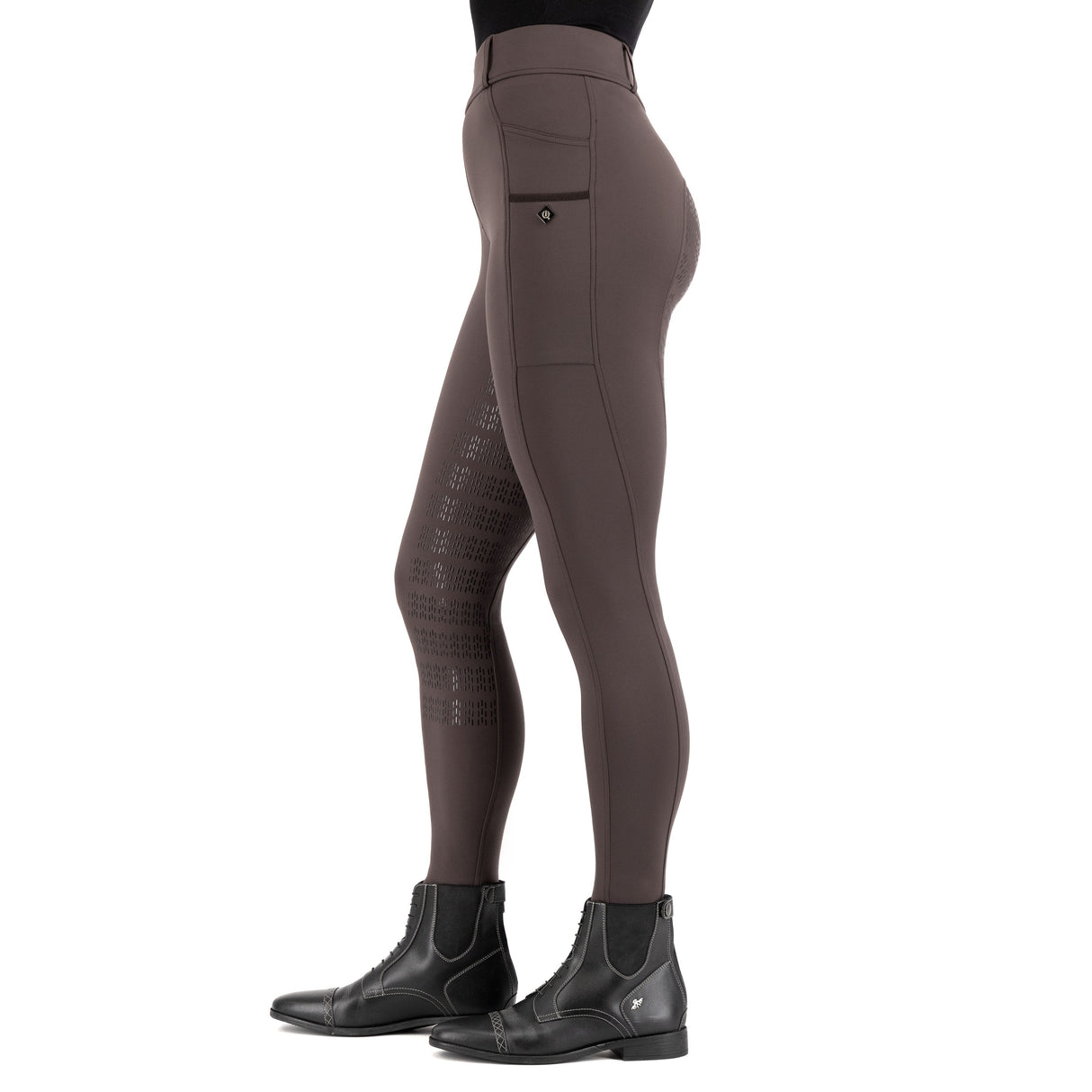 Imperial Riding Women's Tamara Full Grip Riding Tights #colour_marble