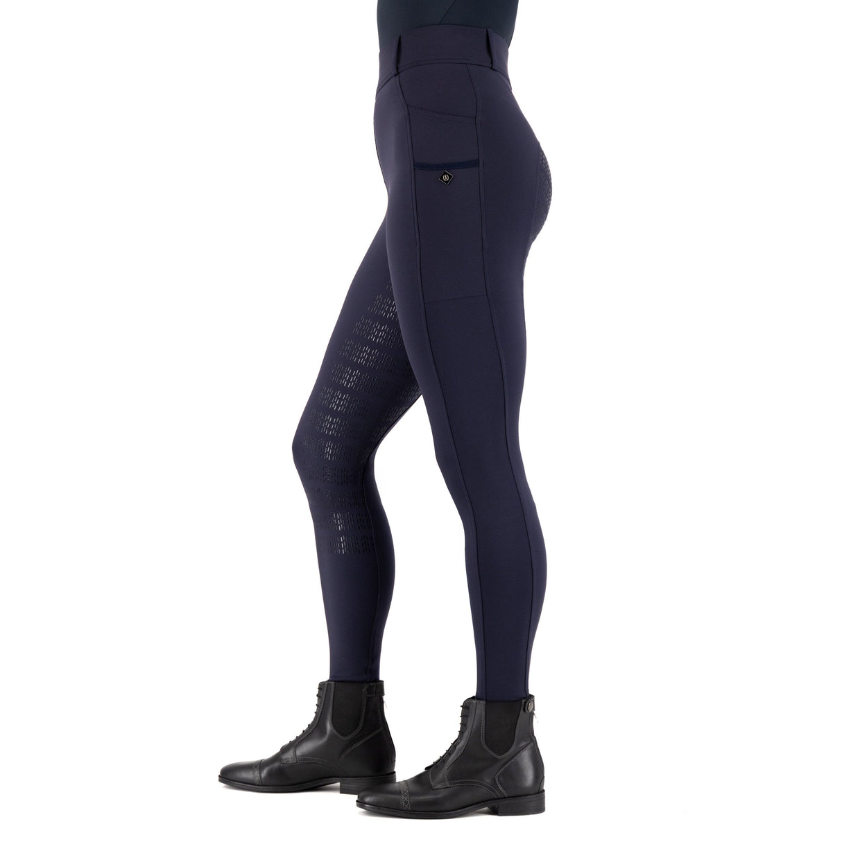 Imperial Riding Women's Tamara Full Grip Riding Tights #colour_sapphire