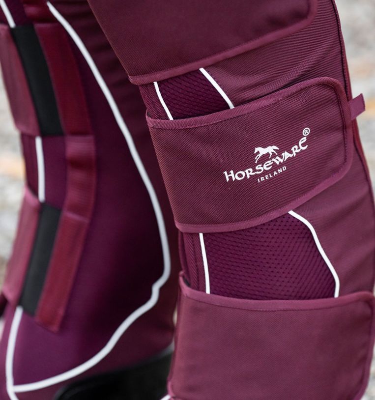 Horseware Ireland Signature Travel Boots #colour_burgundy