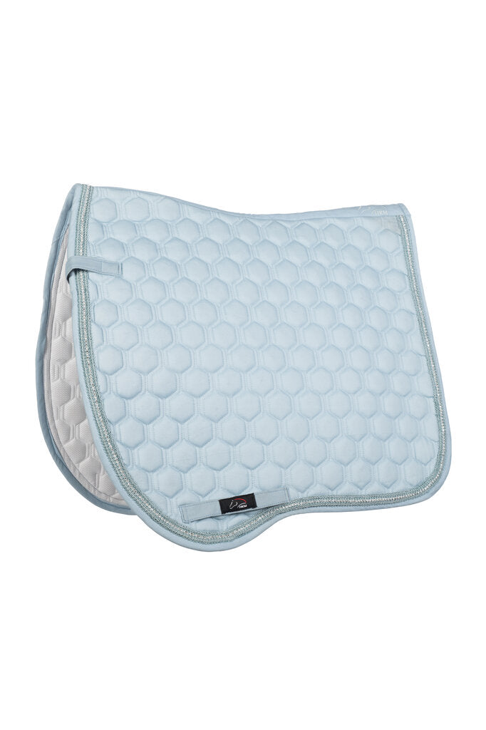 HKM Saddle Cloth -Elisa #colour_light-blue