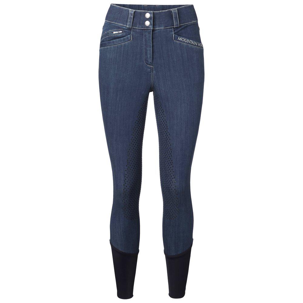 Mountain Horse Dream Denim Breeches #colour_denim-blue
