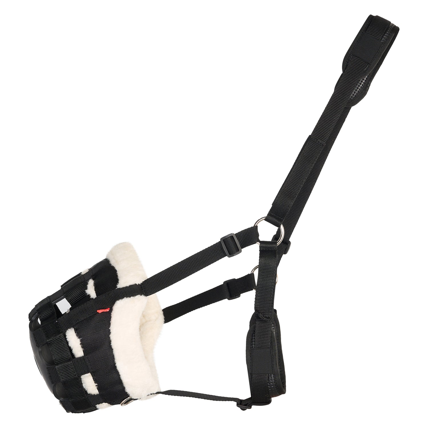 Imperial Riding Fur Grazing Muzzle #colour_black