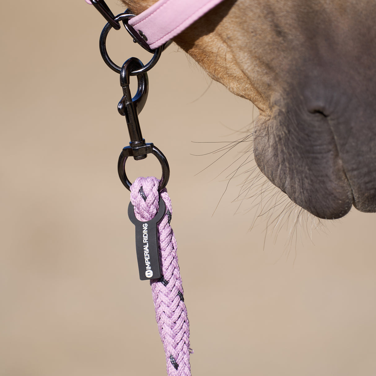 Imperial Riding Deluxe Snap Hook Lead Rope #colour_ballerina