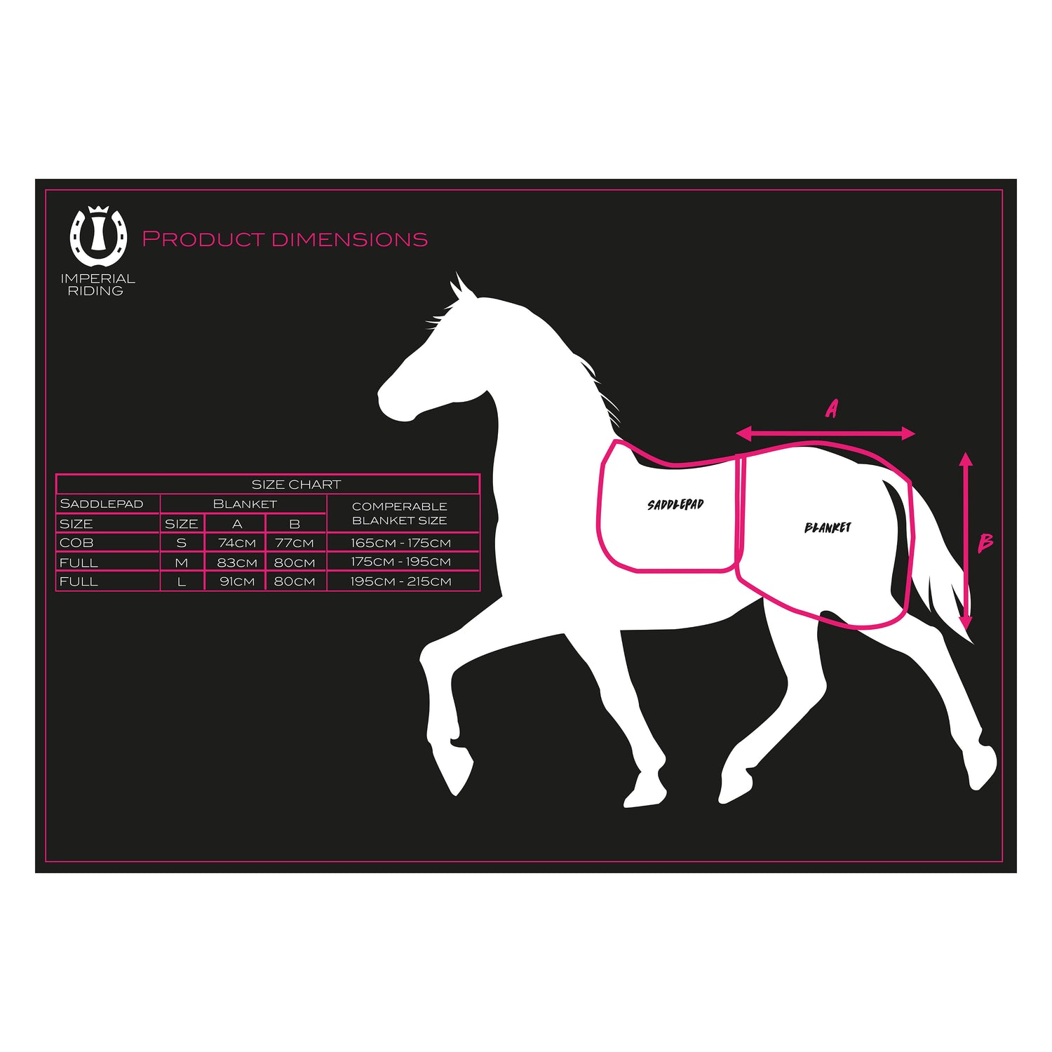 Imperial Riding Multiride Detachable Exercise Blanket