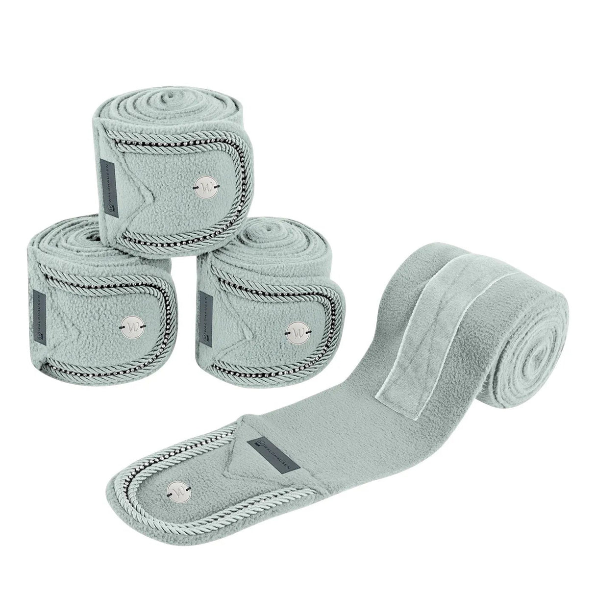 Waldhausen Nepal Fleece Bandages #colour_silver-blue