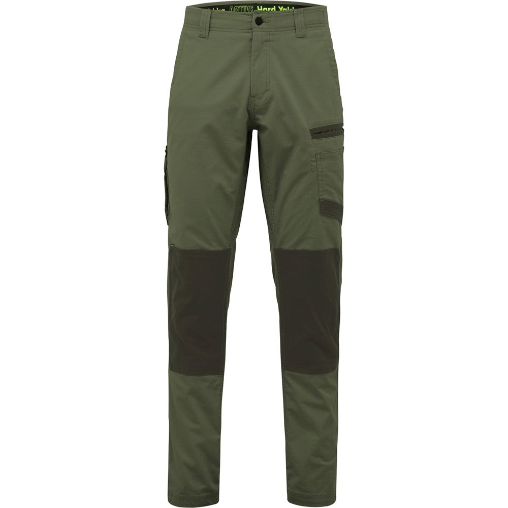 Hard Yakka Raptor Active Pant #colour_military-green
