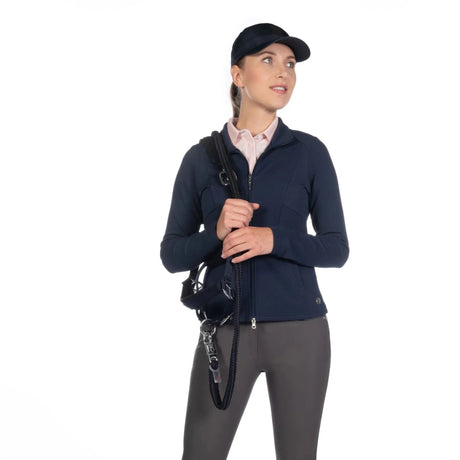 HKM Sweat Jacket -Alina #colour_deep-blue