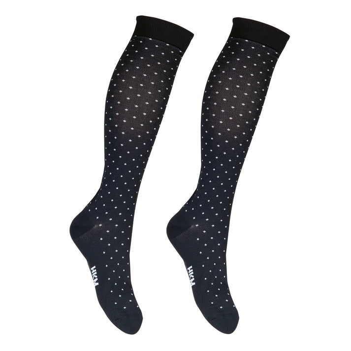 HKM Riding socks -Lucky- #colour_black