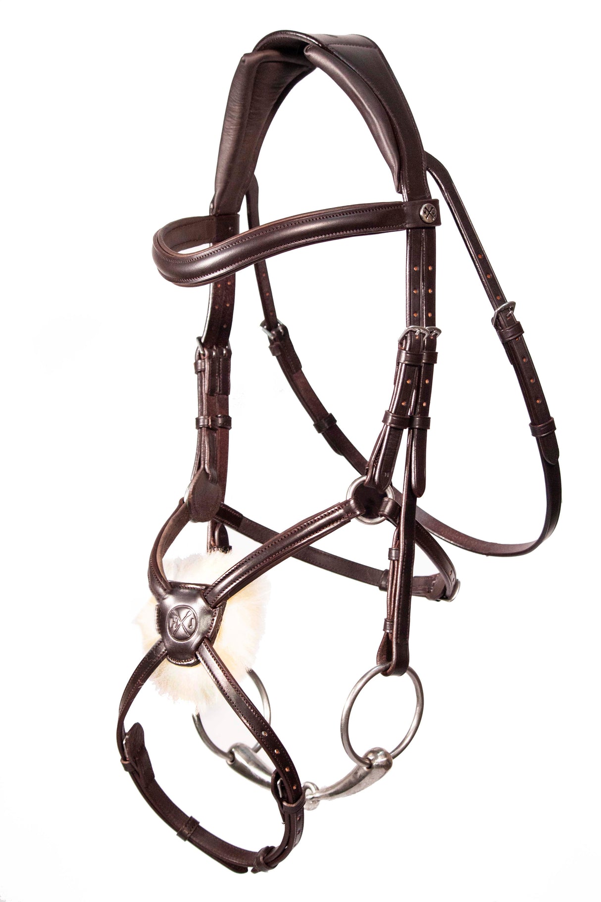 Henry James Mexican Grackle Bridle #colour_havana-brown
