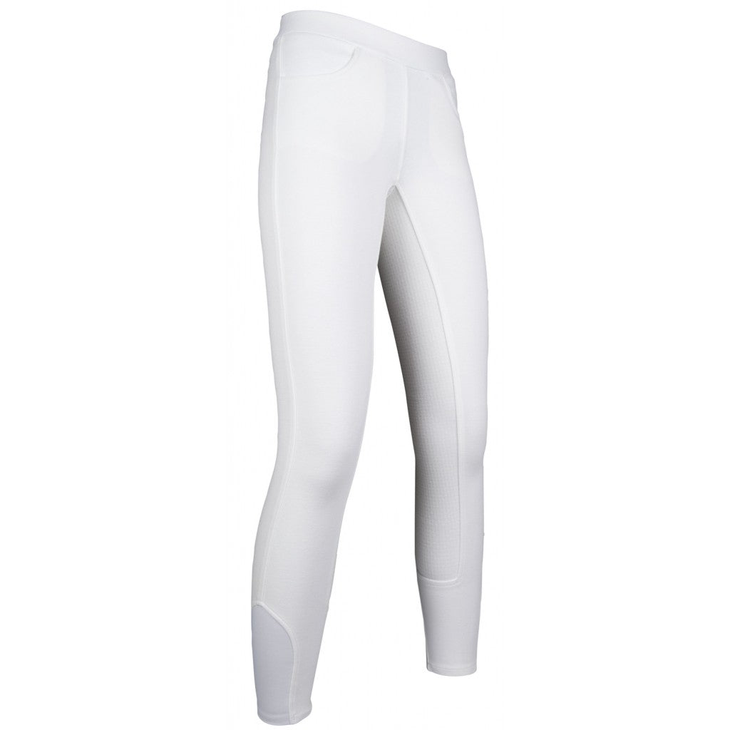 HKM Yvi Full Seat Silicone Leggings d'équitation pour enfants