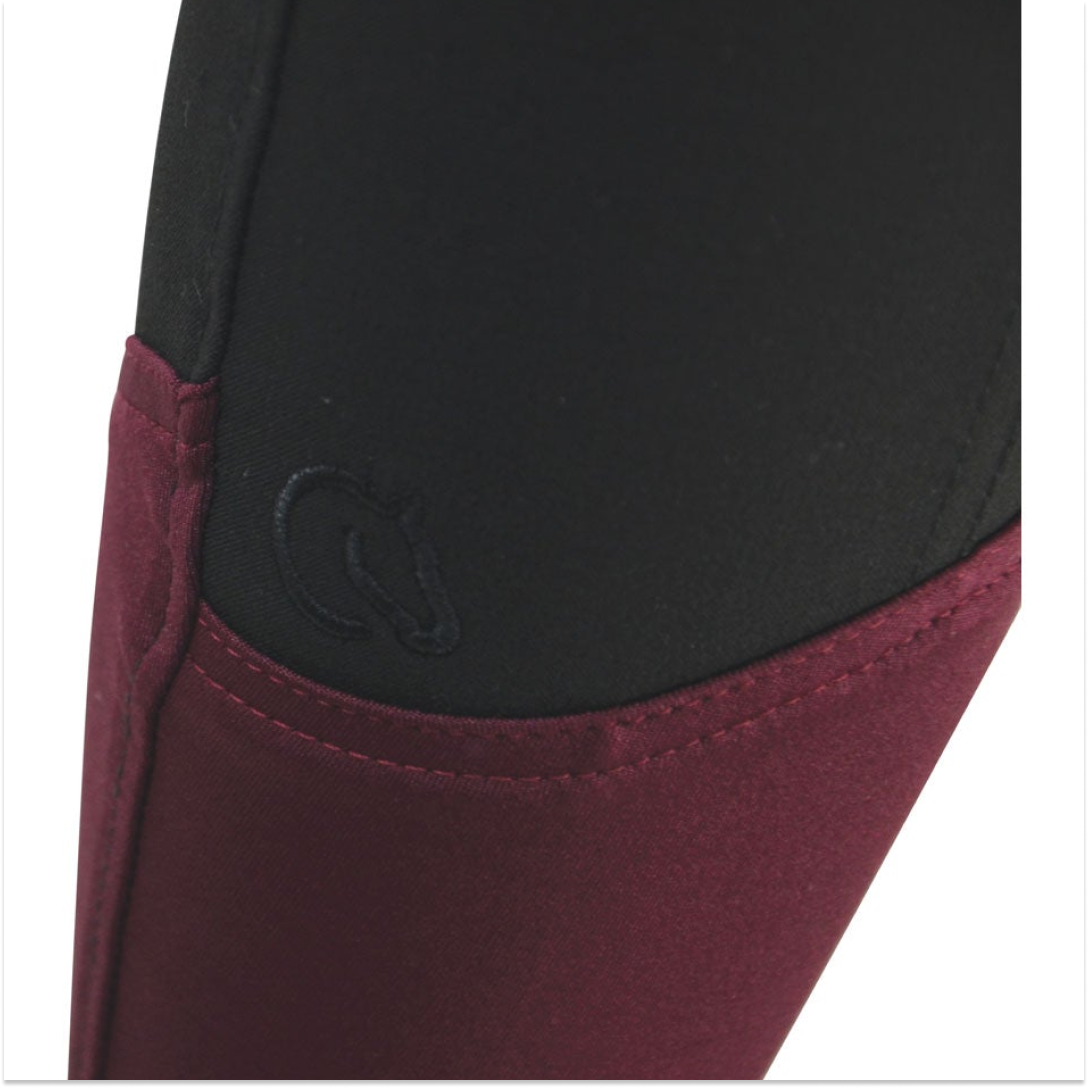 Coldstream Learmouth Ladies Breeches #colour_black-windsor-wine