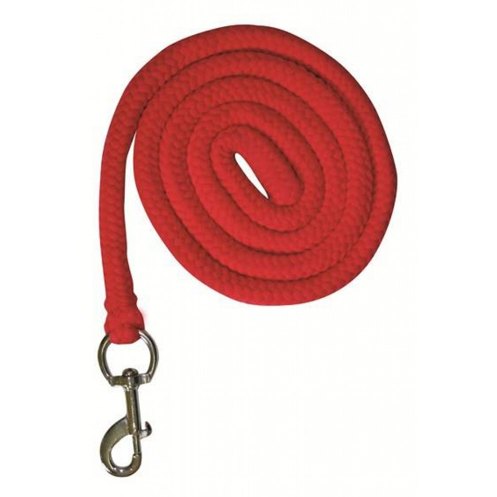 HKM Lead Rope -Stars- with Snap Hook #colour_red