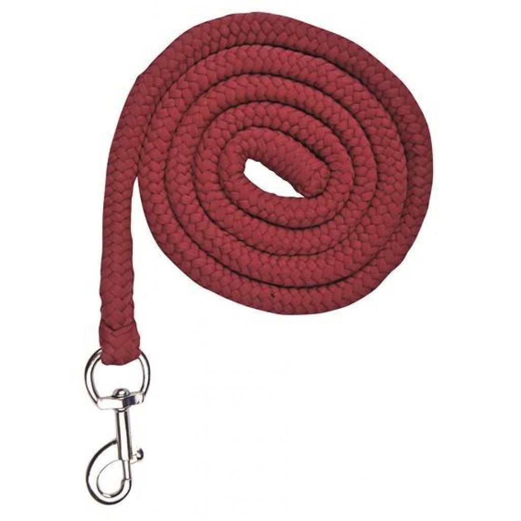 HKM Lead Rope -Stars- with Snap Hook #colour_dark-red