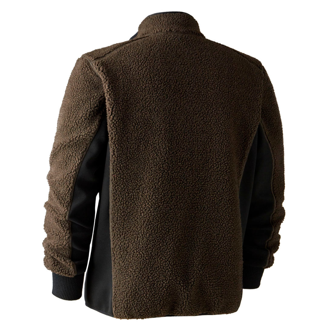 Deerhunter Rogaland Fibre Pile Men's Jacket #colour_chocolate-brown
