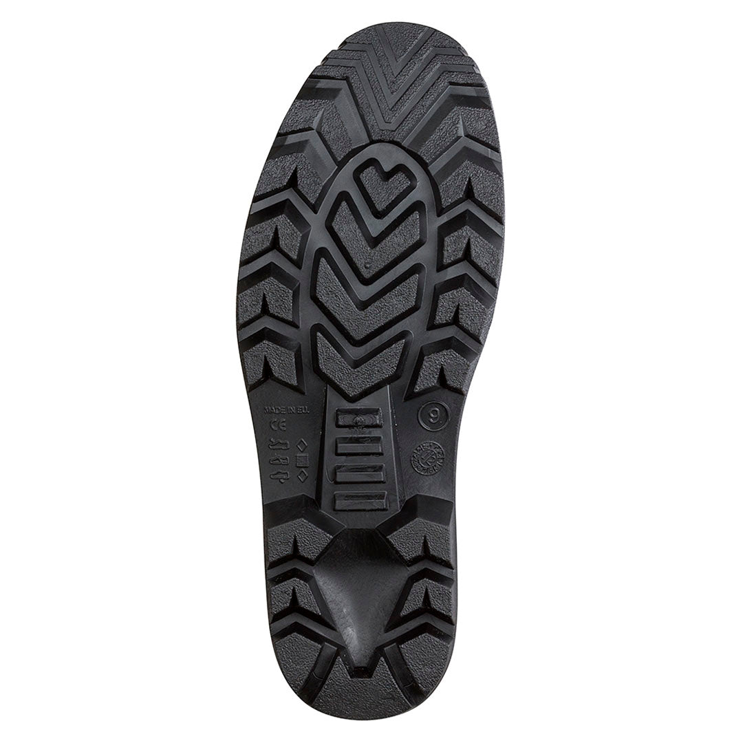 Hoggs of Fife Aqua Tuff Safety Rigger Wellington Boots #colour_green