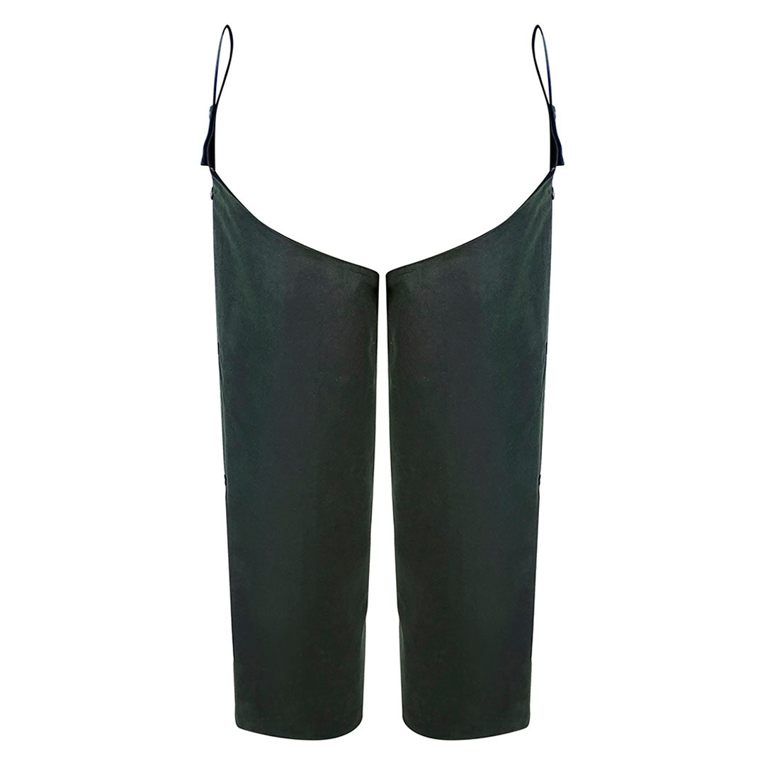 Hoggs of Fife Men's Waxed Leggings #colour_olive