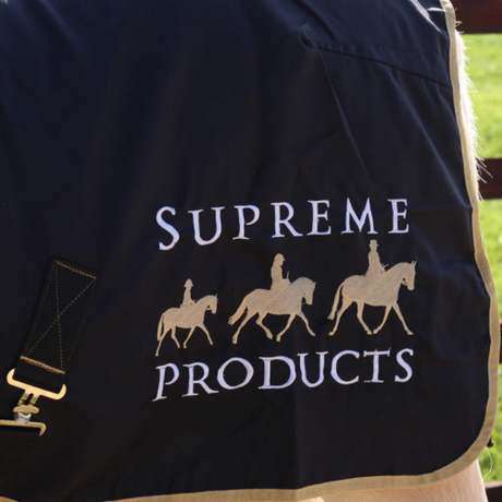 Ausstellungsblatt für Supreme-Produkte