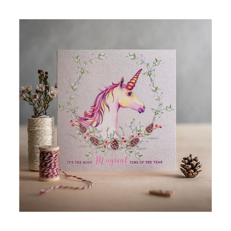 Carte de Noël à bord ponté