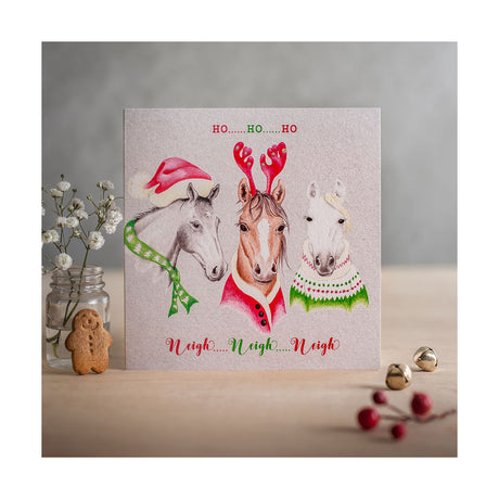 Carte de Noël à bord ponté