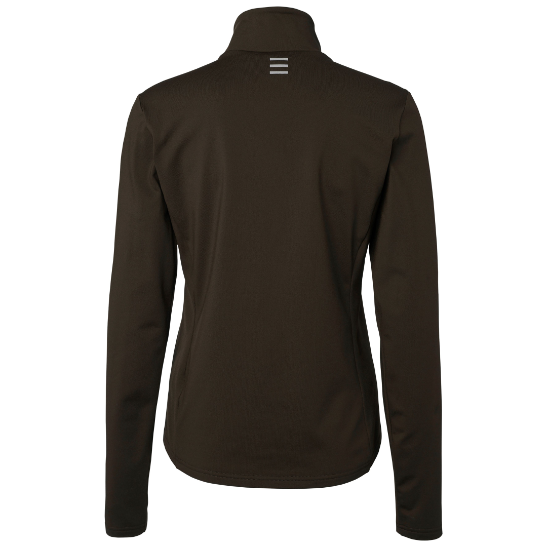Polaire brumeuse chocolat Stierna