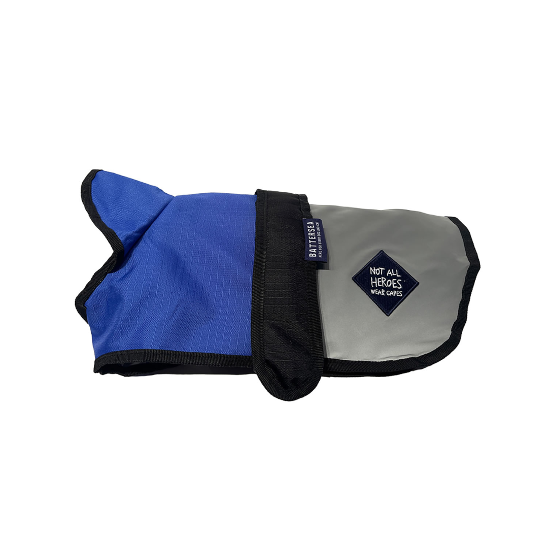 Danish Design Battersea 2-in-1 Dog Coat #colour_blue