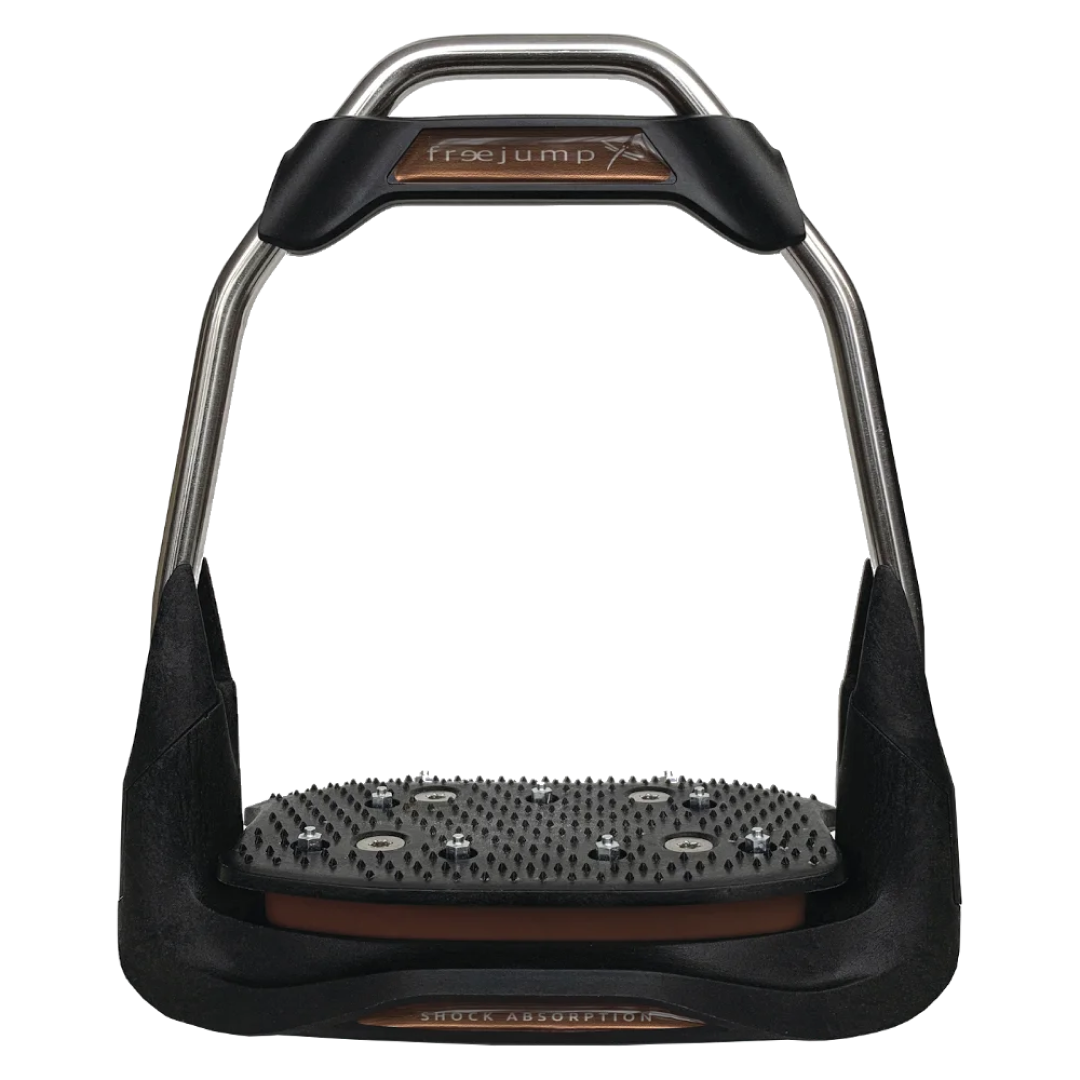 Freejump AIR'S 0-0 Stirrups #colour_black-chocolate