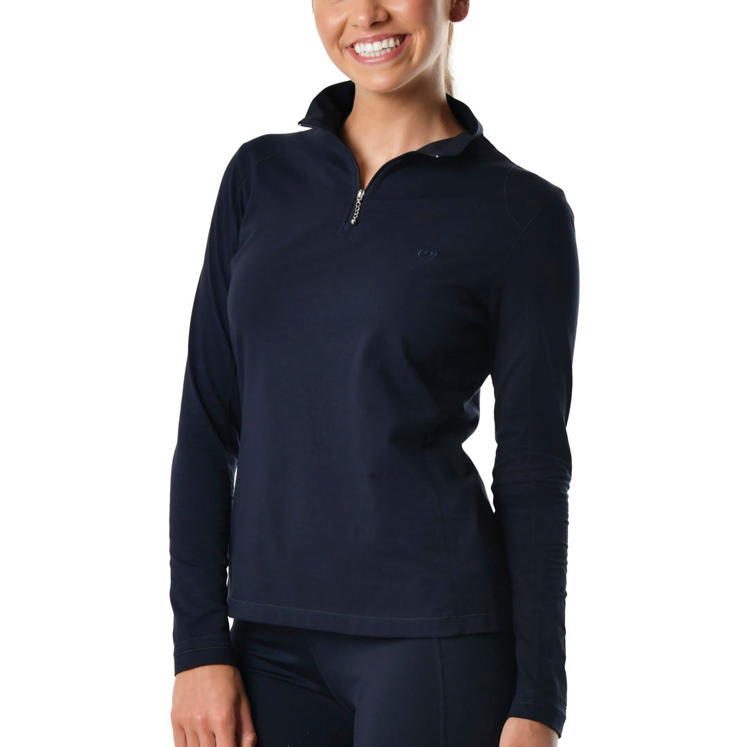 Dublin Giana Long Sleeve Ladies Base Layer #colour_ink